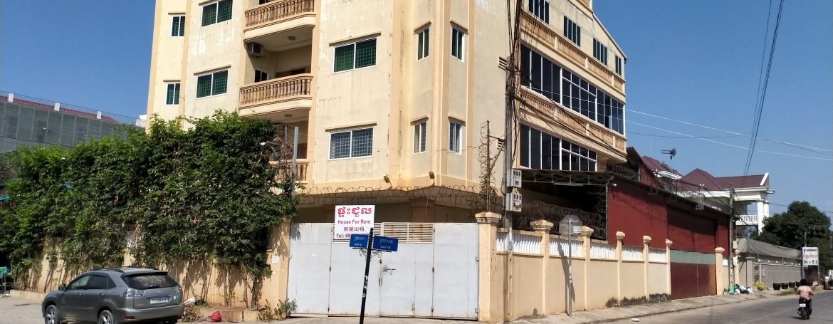 Corner Building for Rent in Sen Sok, Near AEON Mall 2 and Macro Shopping Center (1)