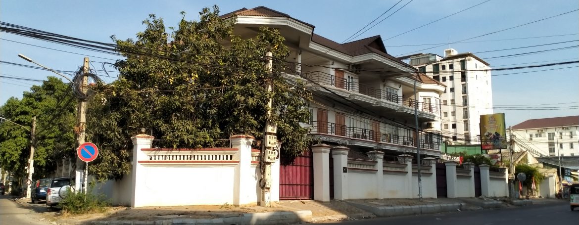 Corner Building for Sale in Toul Kork, Near Indradevi High School (1)