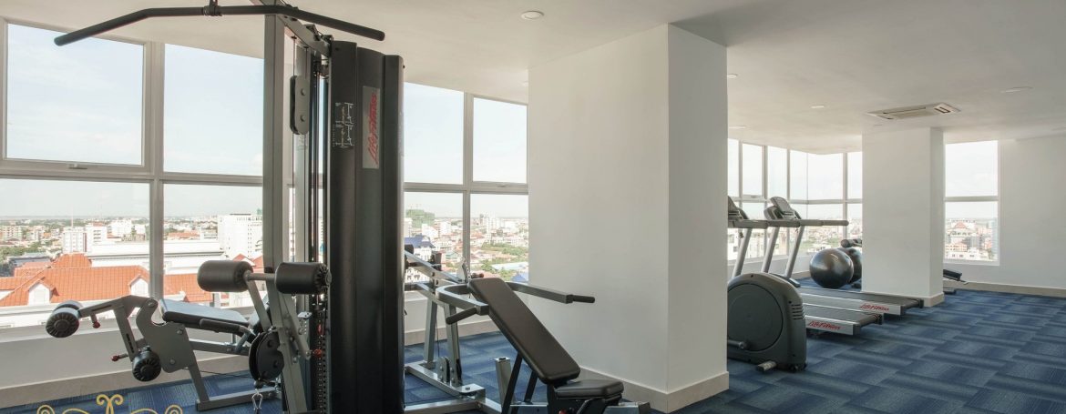 Gym and Pool Two Bedrooms Apartment for Rent in Toul Tom Pung I