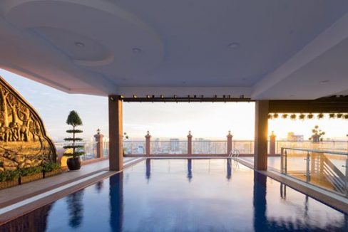Gym and Pool Two Bedrooms Apartment for Rent in Toul Tom Pung I (8)