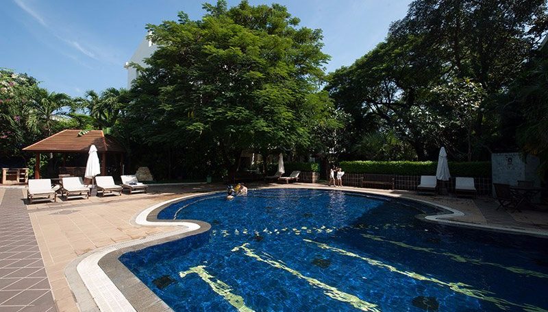 Gym and pool Two bedrooms Apartment for Rent in BKK1 (1)