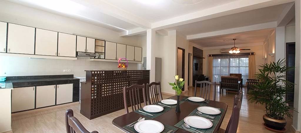 Gym and pool Two bedrooms Apartment for Rent in BKK1 (6)