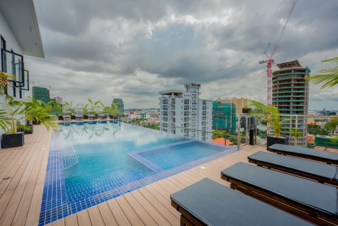 Luxury Gym and Pool One Bedroom Apartment for Rent in BKK (15)