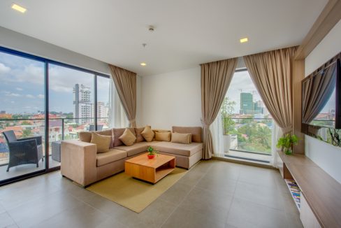 Luxury Gym and Pool One Bedroom Apartment for Rent in BKK (6)