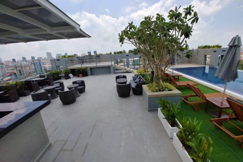 Luxury One Bedroom Apartment for rent in Boeng Tumpun Area (4)