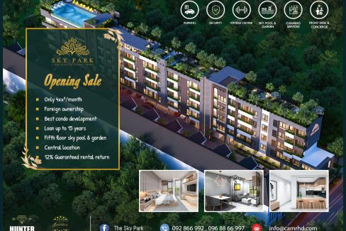 Luxury Sky Park Condominium for Sale in Siem Reap (2)