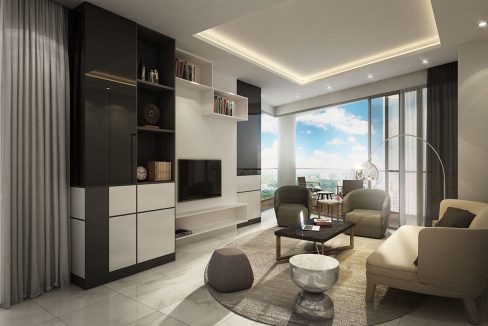 Pool and Gym One Bedroom Apartment for rent in Tonle Bassac (6)