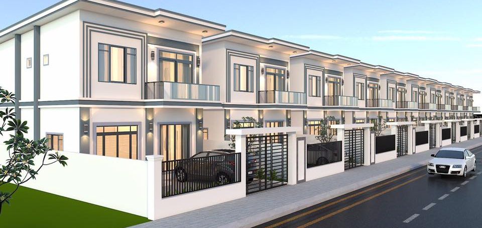 Linked House for Sale in Borey ML Vimean Mongkul Kombul (1)