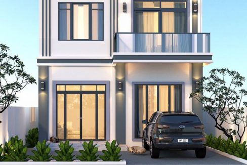 Linked House for Sale in Borey ML Vimean Mongkul Kombul (2)