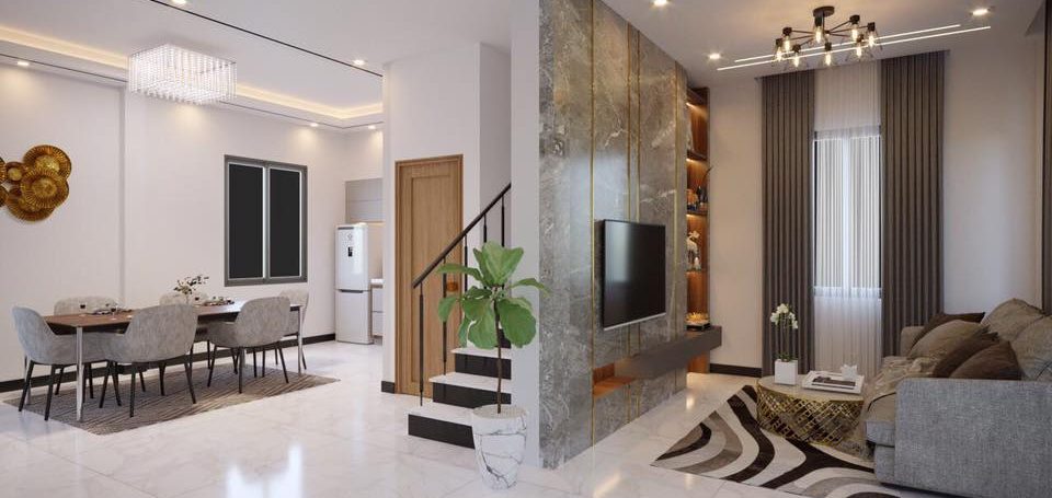 Linked House for Sale in Borey ML Vimean Mongkul Kombul (6)