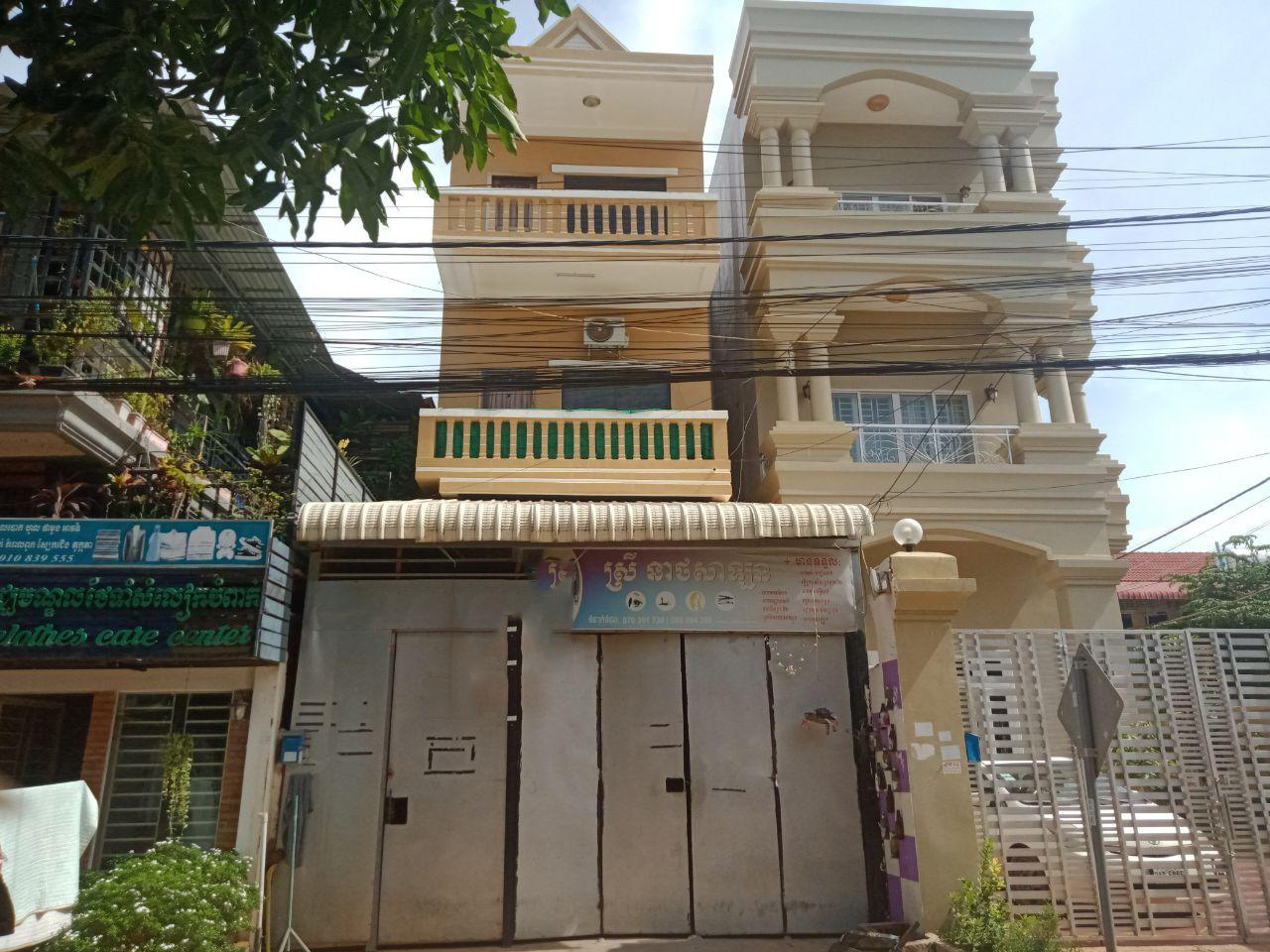 Eo, E1 House for Rent near Central Market Krong Siem Reap