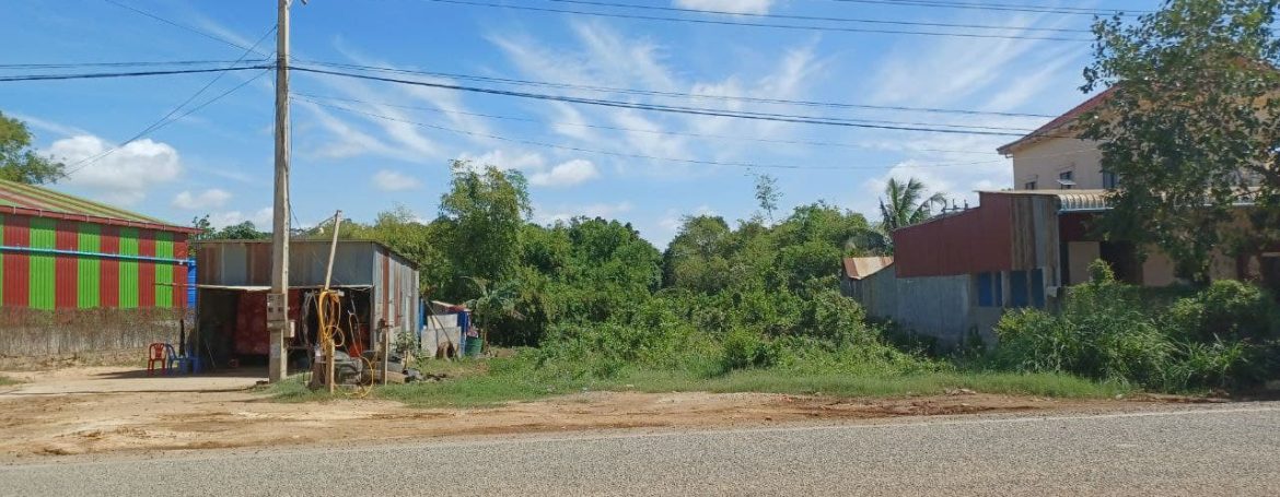 Urgent Land for Sale in Dangkao along Main Road 20A (1)