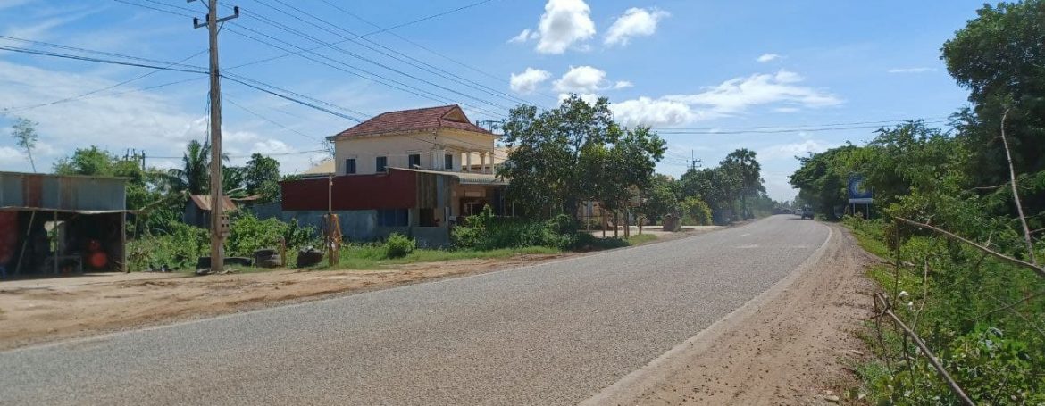 Urgent Land for Sale in Dangkao along Main Road 20A (4)