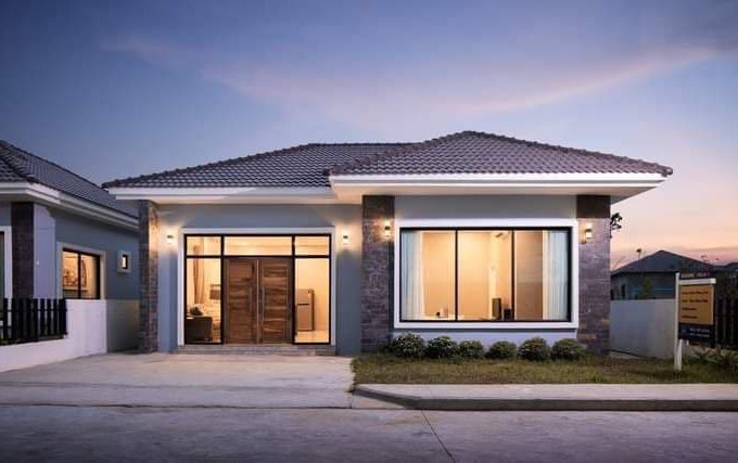 Modern Villa with Master Living room