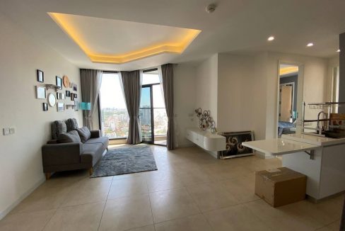 Beautiful Corner Two Bedrooms Condo Unite for rent in front of Aeon Mall 1 – Tonle Bassac (3)