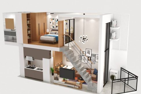 Best Brand New One Bedroom Condo for Sale along Tonle Bassac River in Daun Penh (8)
