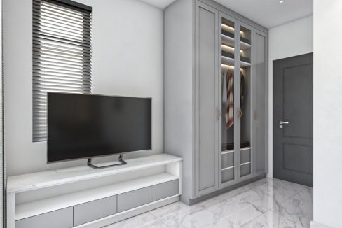 Classic Twin Villa Modern For Sale in in Khan Chroy Changva, (4)