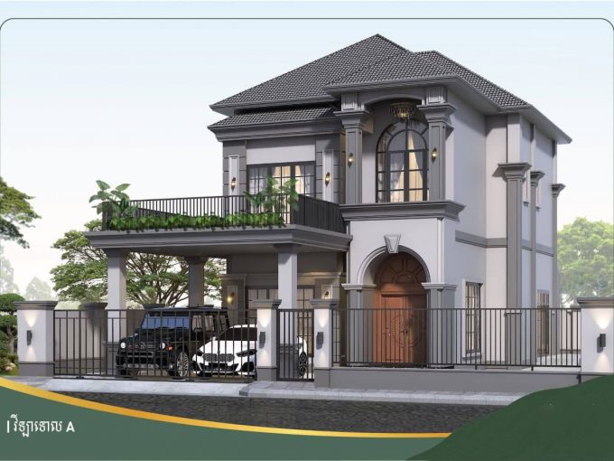 Classic Queen Villa for sale with Best Location in Dangkao (1)