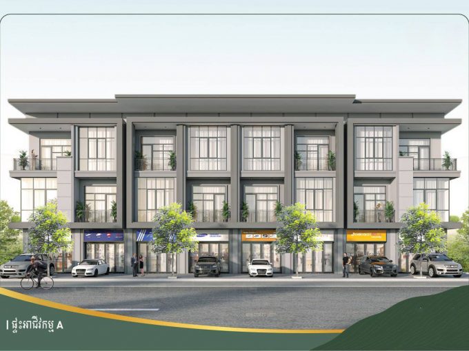 Modern Shophouse for sale with Best Location in Dangkao (1)