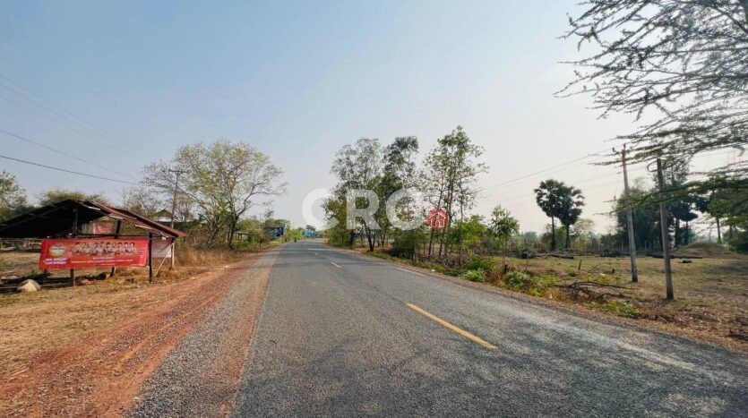 Land for Sale in Siem Reap – 45,000 sqm Near Airport & Road 64