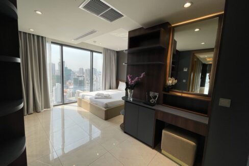 Luxury 3-Bedroom Penthouse for Sale in Phnom Penh MasterBedroom