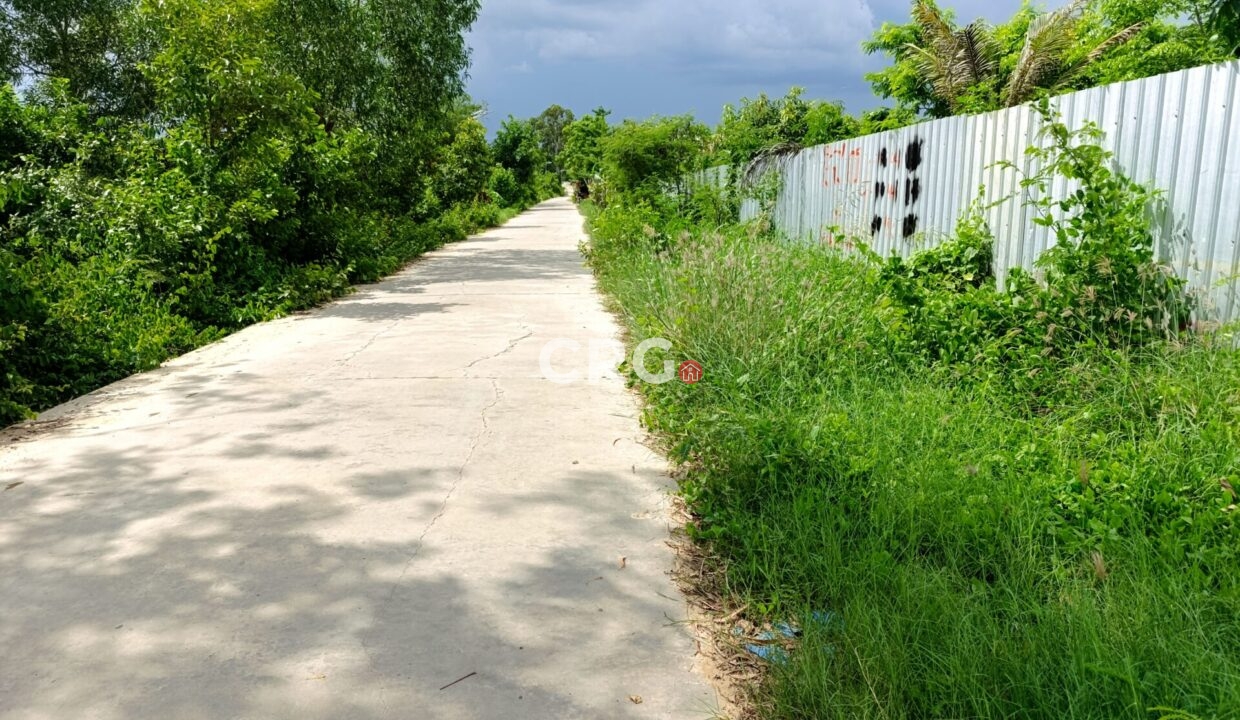 Land for Sale in Sangkat Tien, Dangkao concret road